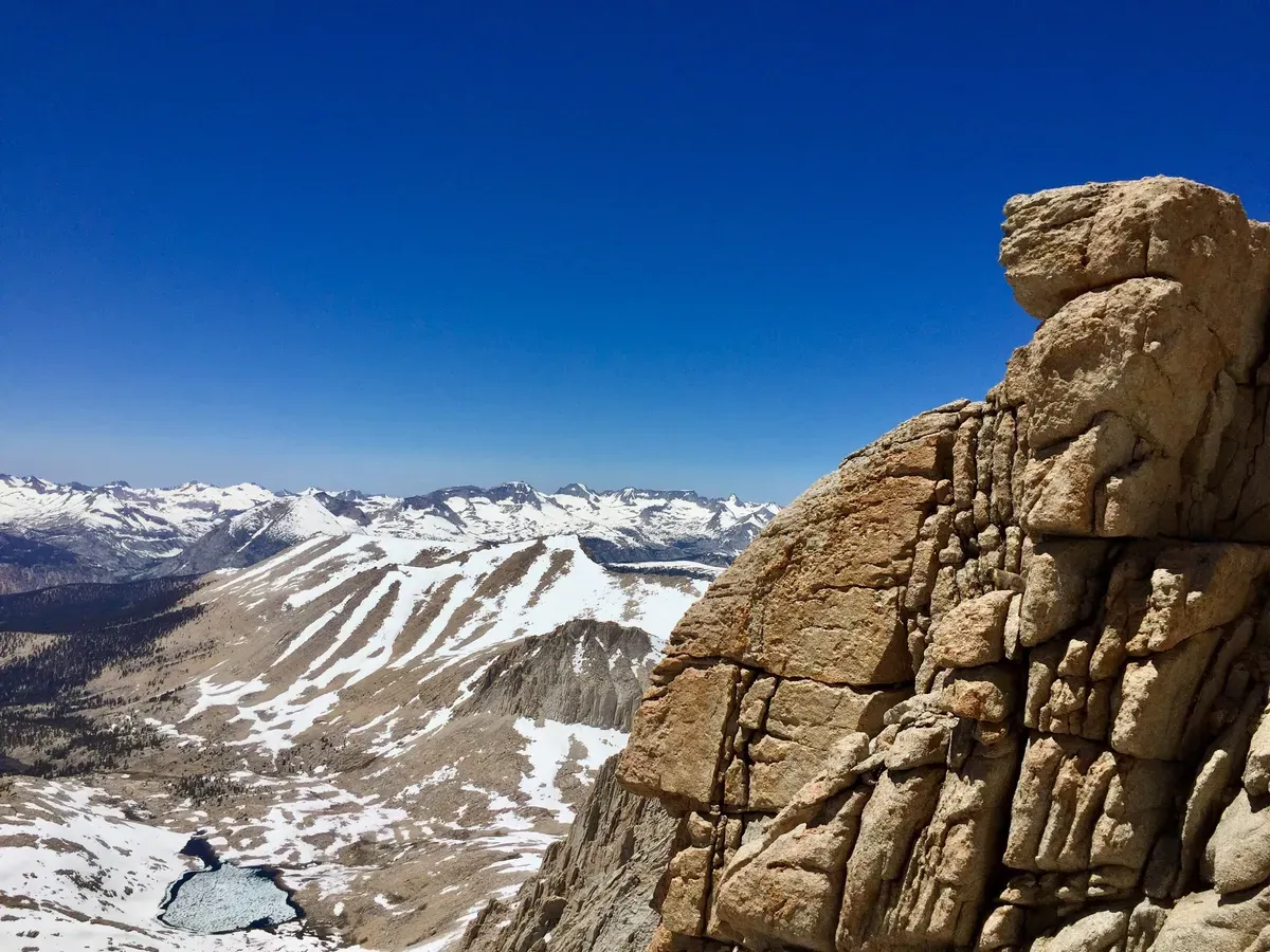 Fun game: spot the marmot AND the lake shaped like a guitar