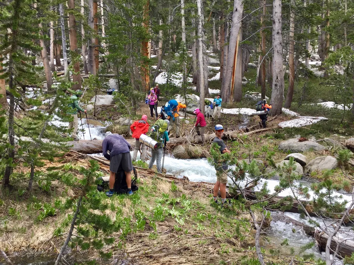 Teamwork makes the dream work at river crossings