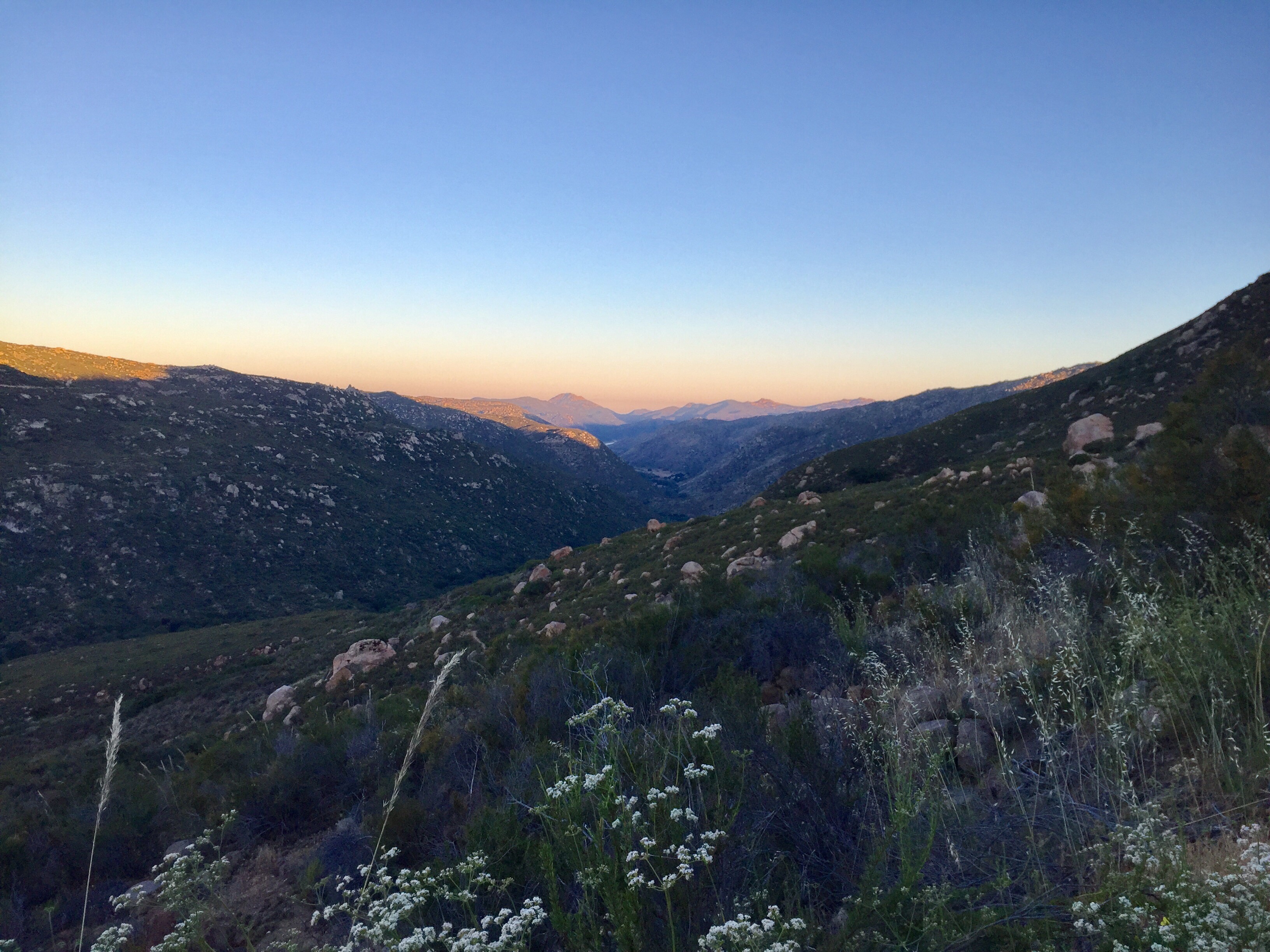 Day 2 – A long climb to Mt. Laguna